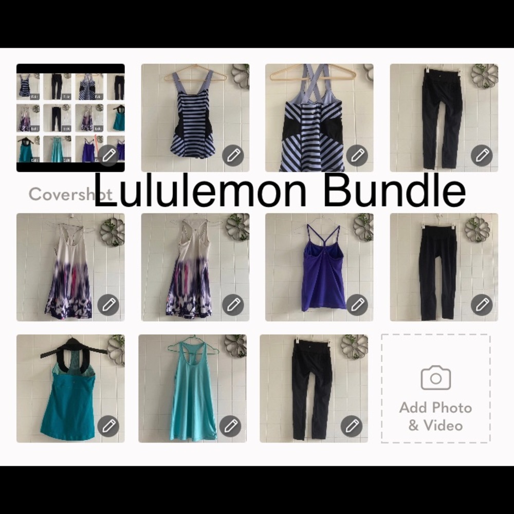 Cute Lululemon Bundle Of Seven Size Small